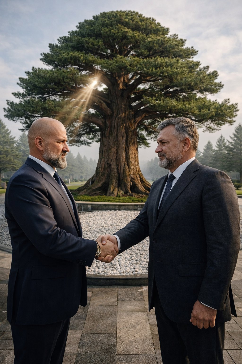 Центральная часть парка